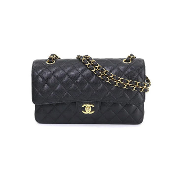 Chanel Caviar Classic black bag