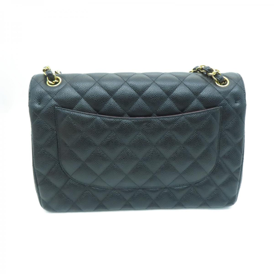 Chanel Large Classic Caviar Black bag