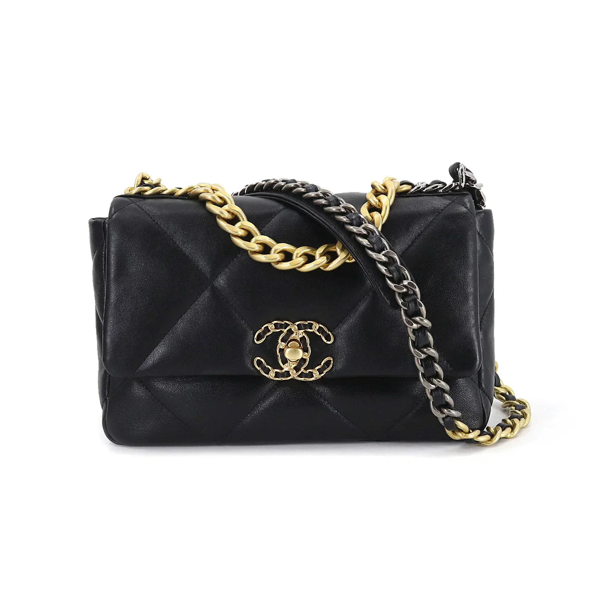 Chanel 19 small black Bag
