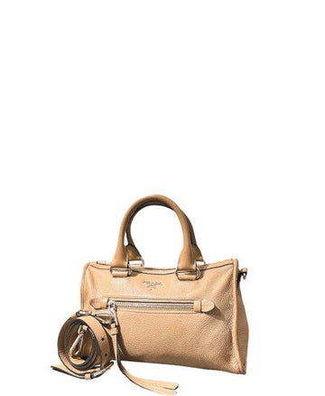 Prada Beige Vitello Phenix Tote Bag