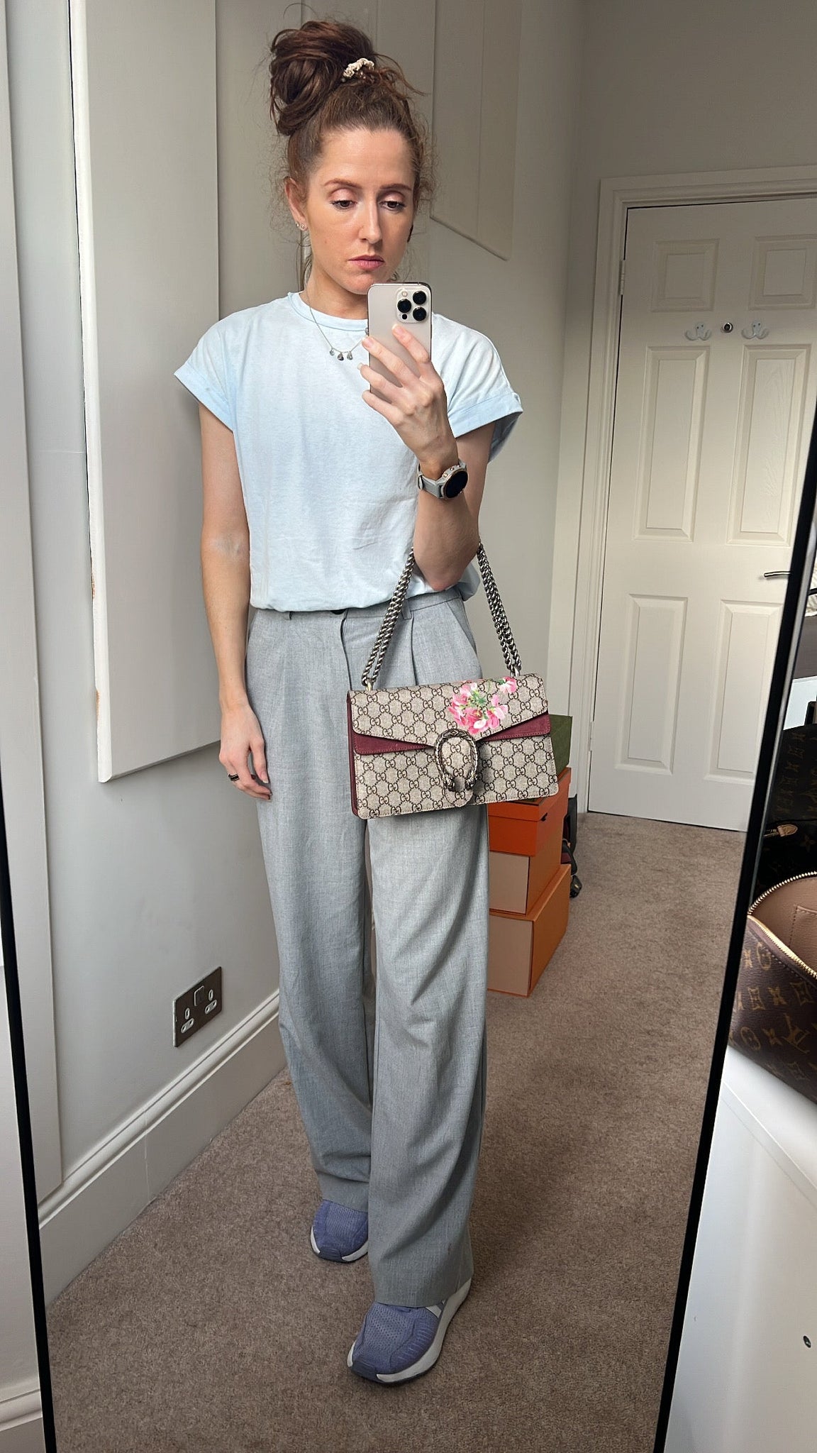 Gucci Dionysus GG Blooms Small Shoulder Bag