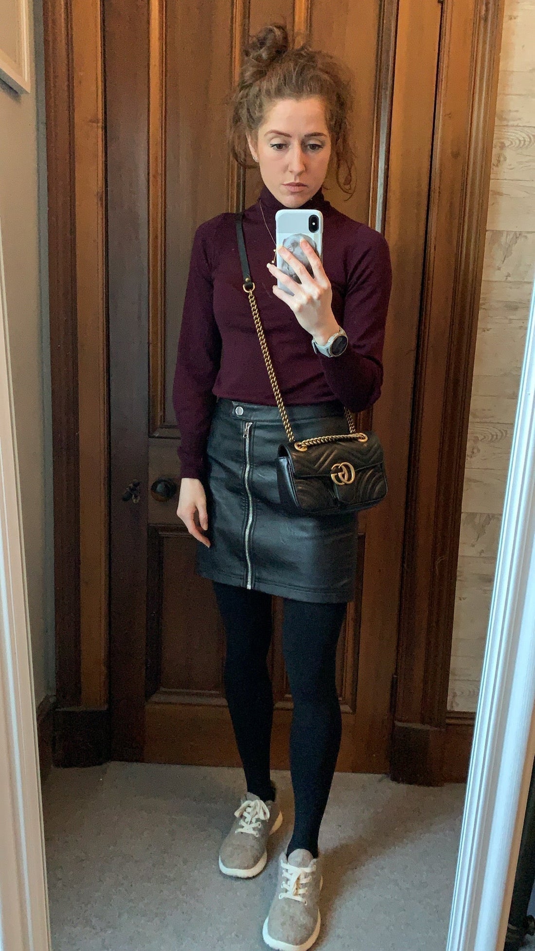 Gucci GG Black Marmont Mini Shoulder Bag