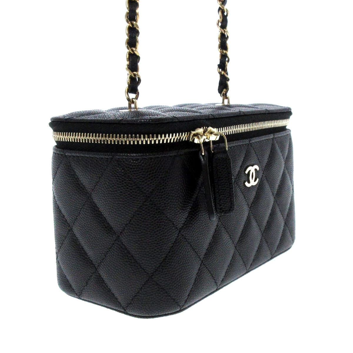 Chanel black Vanity Case