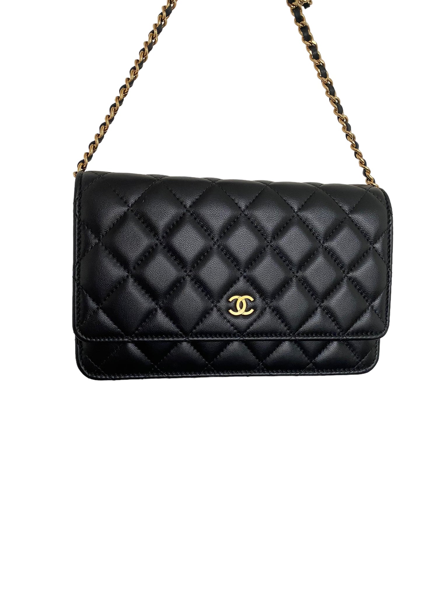 Chanel Black Wallet On Chain