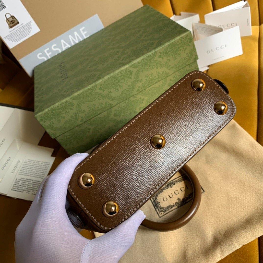 Gucci Horsebit 1955 Mini Top Handle Bag