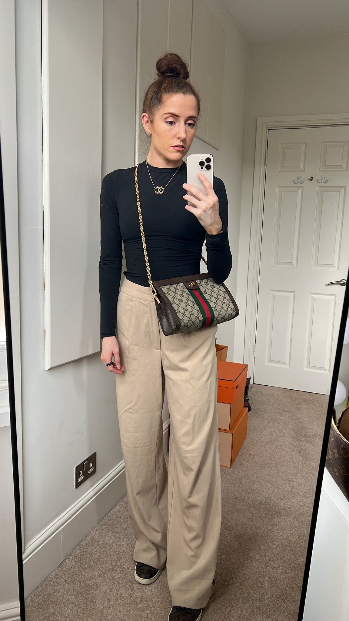 Gucci Supreme Ophidia Small Shoulder Bag (RRP £1470)