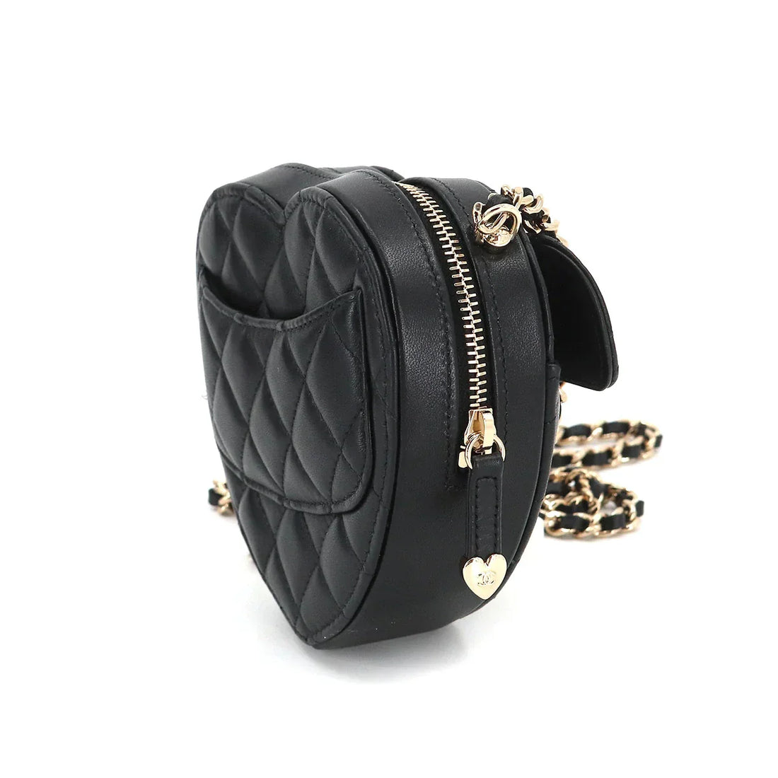Chanel Mini black Heart Bag