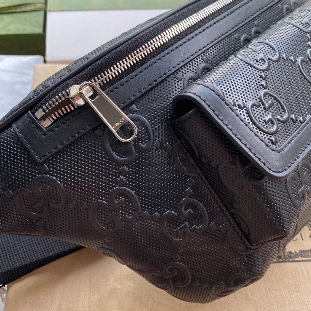 Gucci GG Embossed Belt Bag