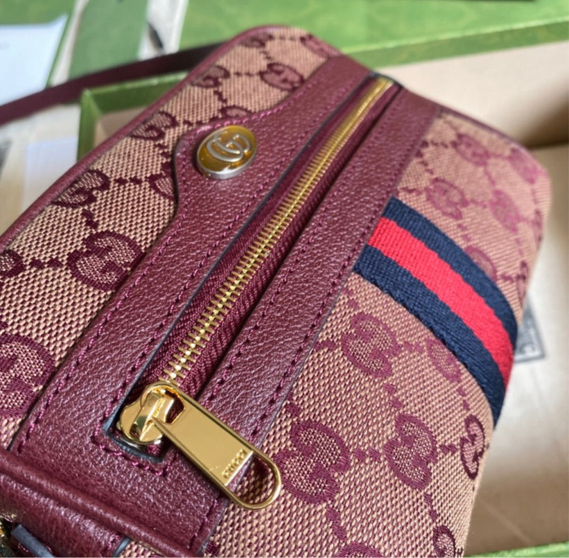 New Burgundy Gucci crossbody