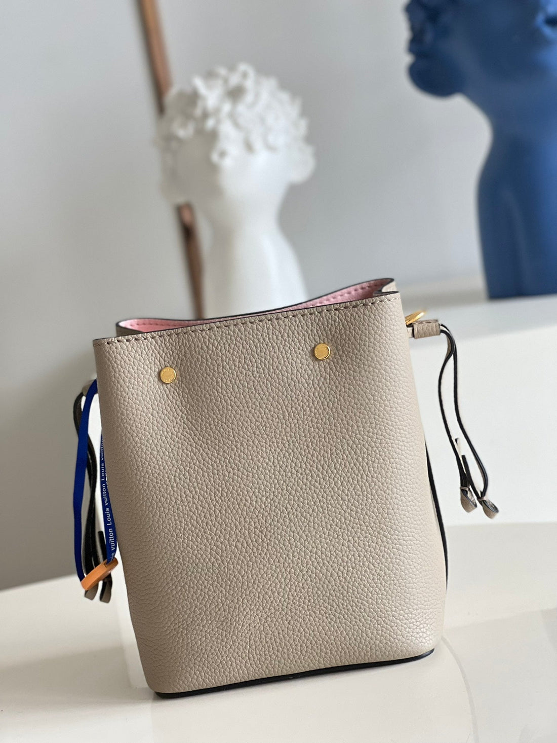 Louis Vuitton Nano LockMe Bucket Bag