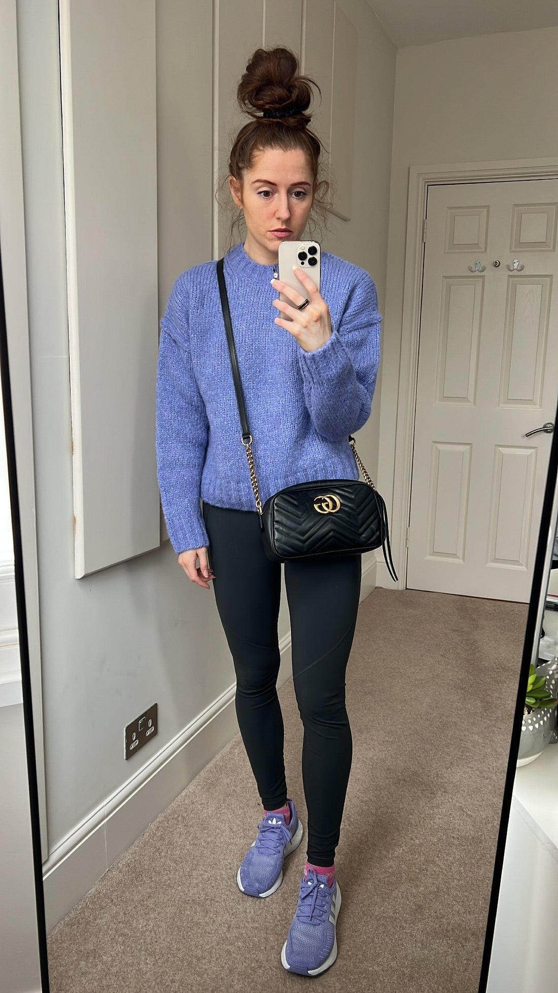 Gucci GG Black Marmont Small Shoulder Bag