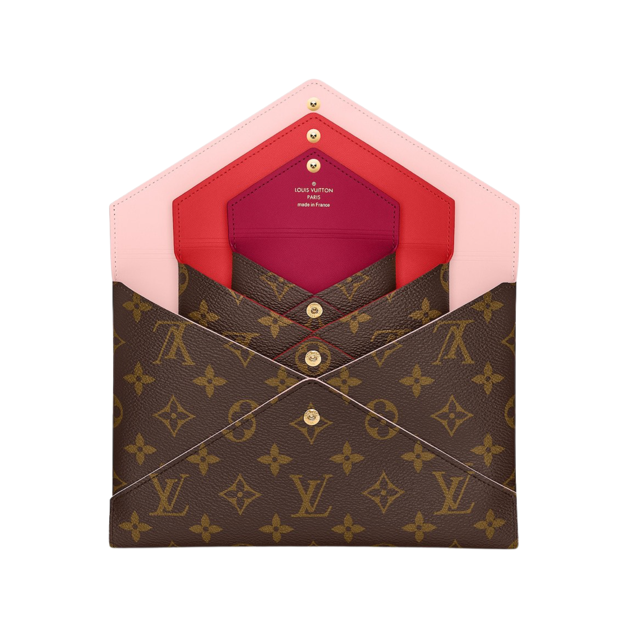LOUIS VUITTON 2021 Monogram Pochette Kirigami Small Pouch