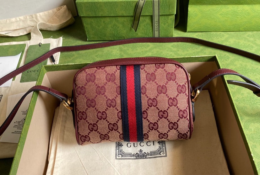 New Burgundy Gucci crossbody
