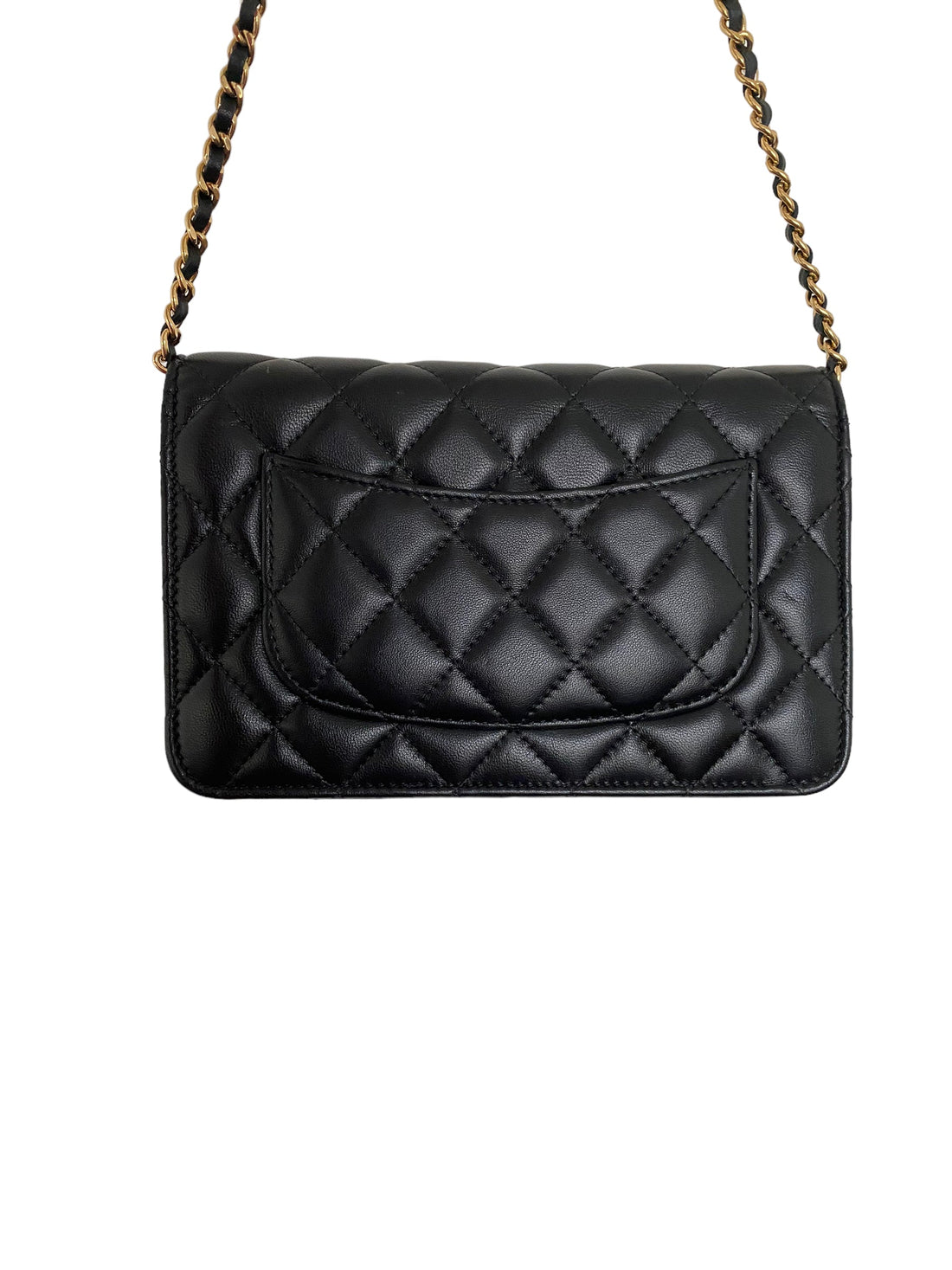 Chanel Black Wallet On Chain