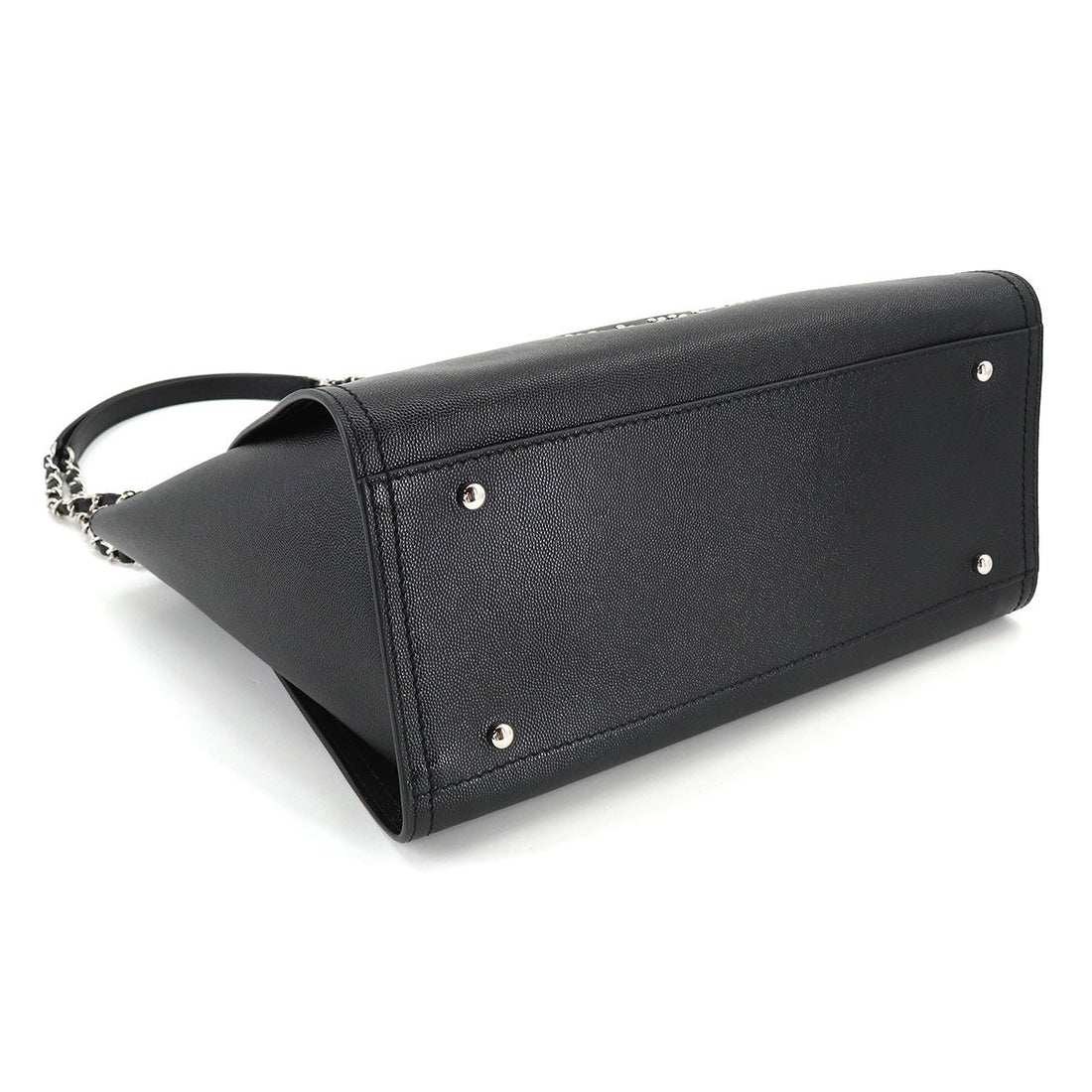 Chanel Deauville Tote Leather Bag