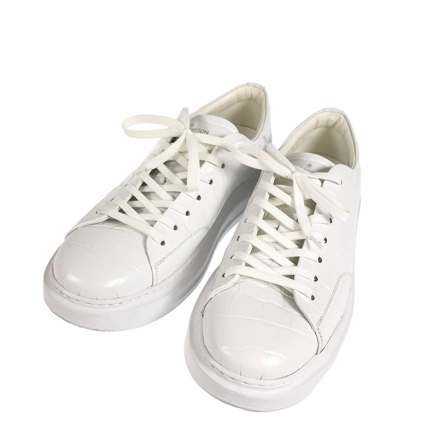 LOUIS VUITTON Beverly Hills line logo embossed Men's sneakers