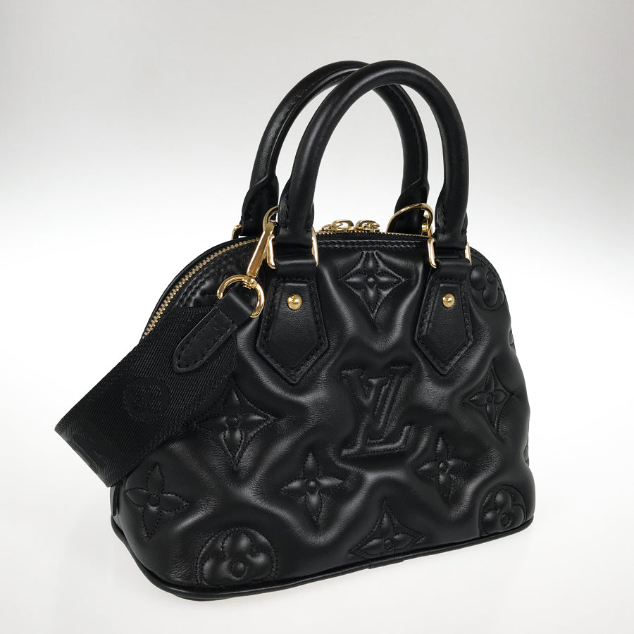 LOUIS VUITTON Bubble Gram Alma Soft BB 2WAYShoulder Handbag