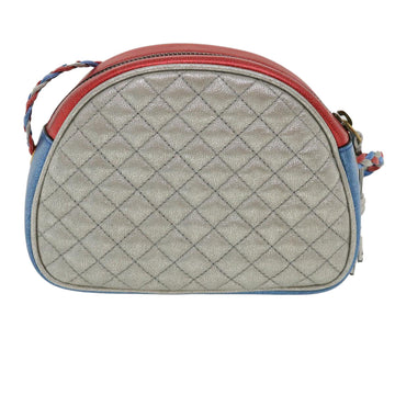GUCCI Horse Bit Pochette Shoulder Bag Lamb Skin Red Blue 534951  jk3012