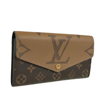 LOUIS VUITTON Monogram Giant Reverse Portefeiulle Sarah M80726 Long wallet Folding cover lid