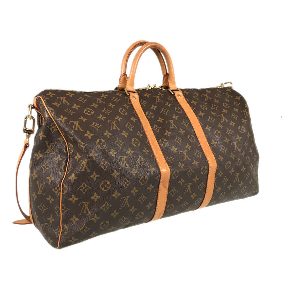 LOUIS VUITTON Monogram keepall Bandolier 55 M41414 Boston bag