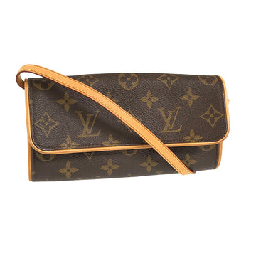 LOUIS VUITTON Monogram Pochette Twin PM M51854 Shoulder bag