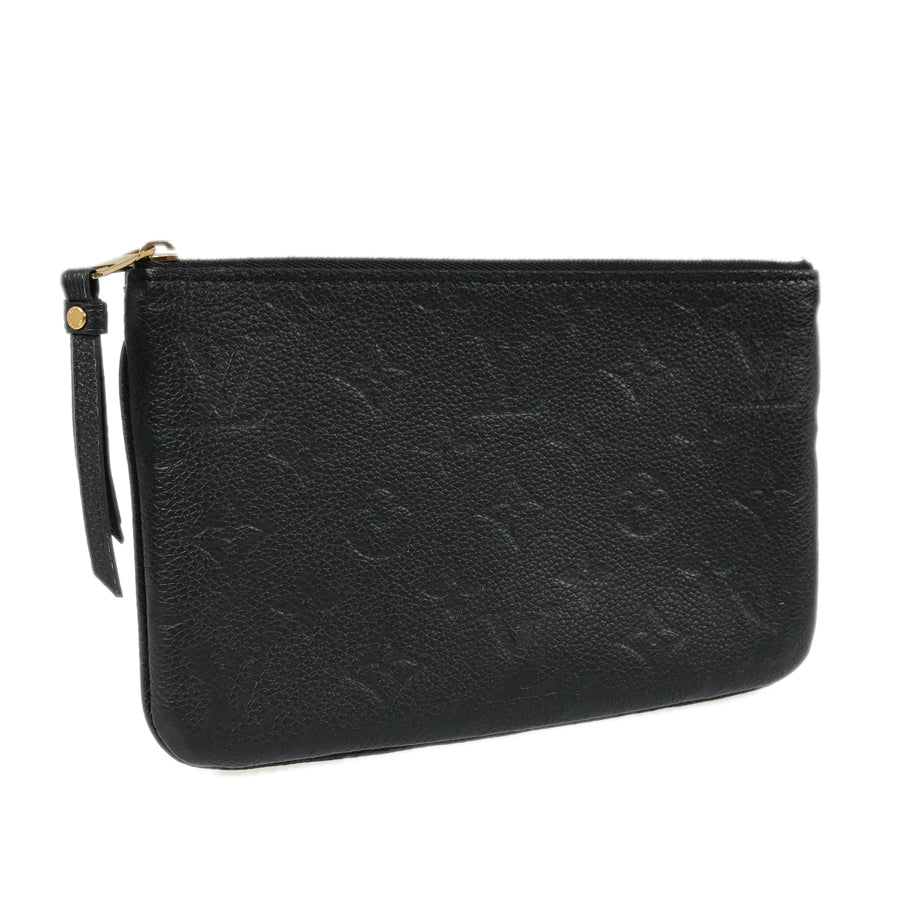 LOUIS VUITTON Monogram Empreinte Pochette Double Zip Pochette