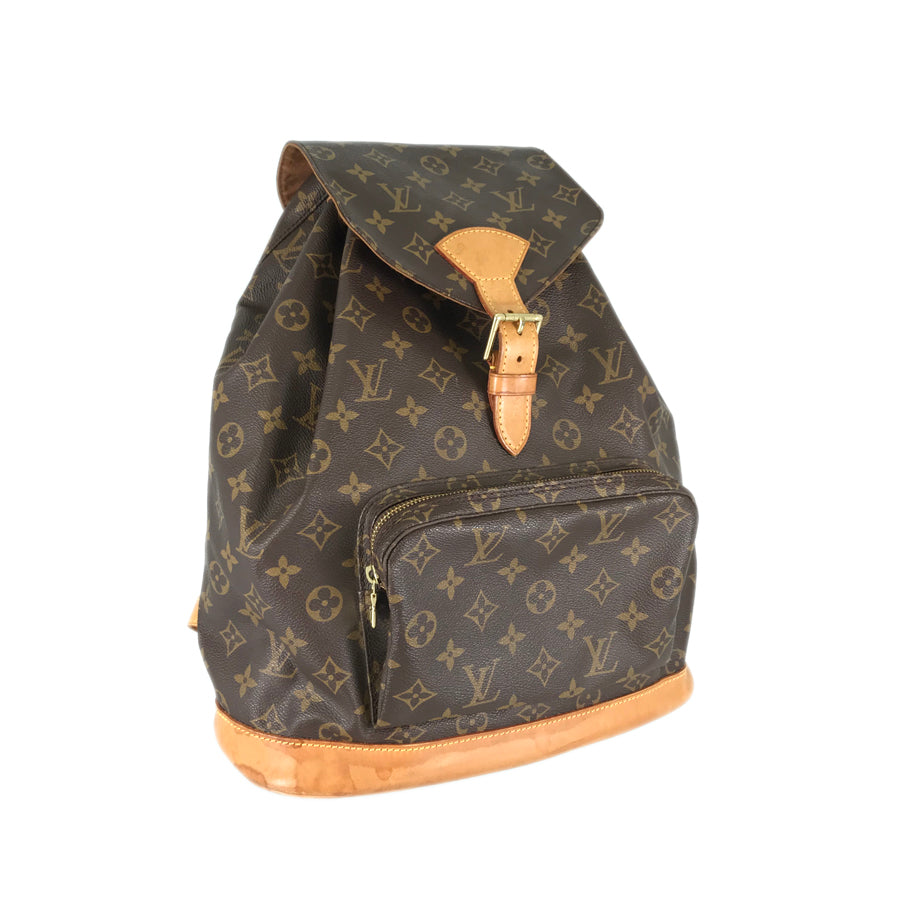 LOUIS VUITTON Monogram Montsouris GM M51135 Backpack
