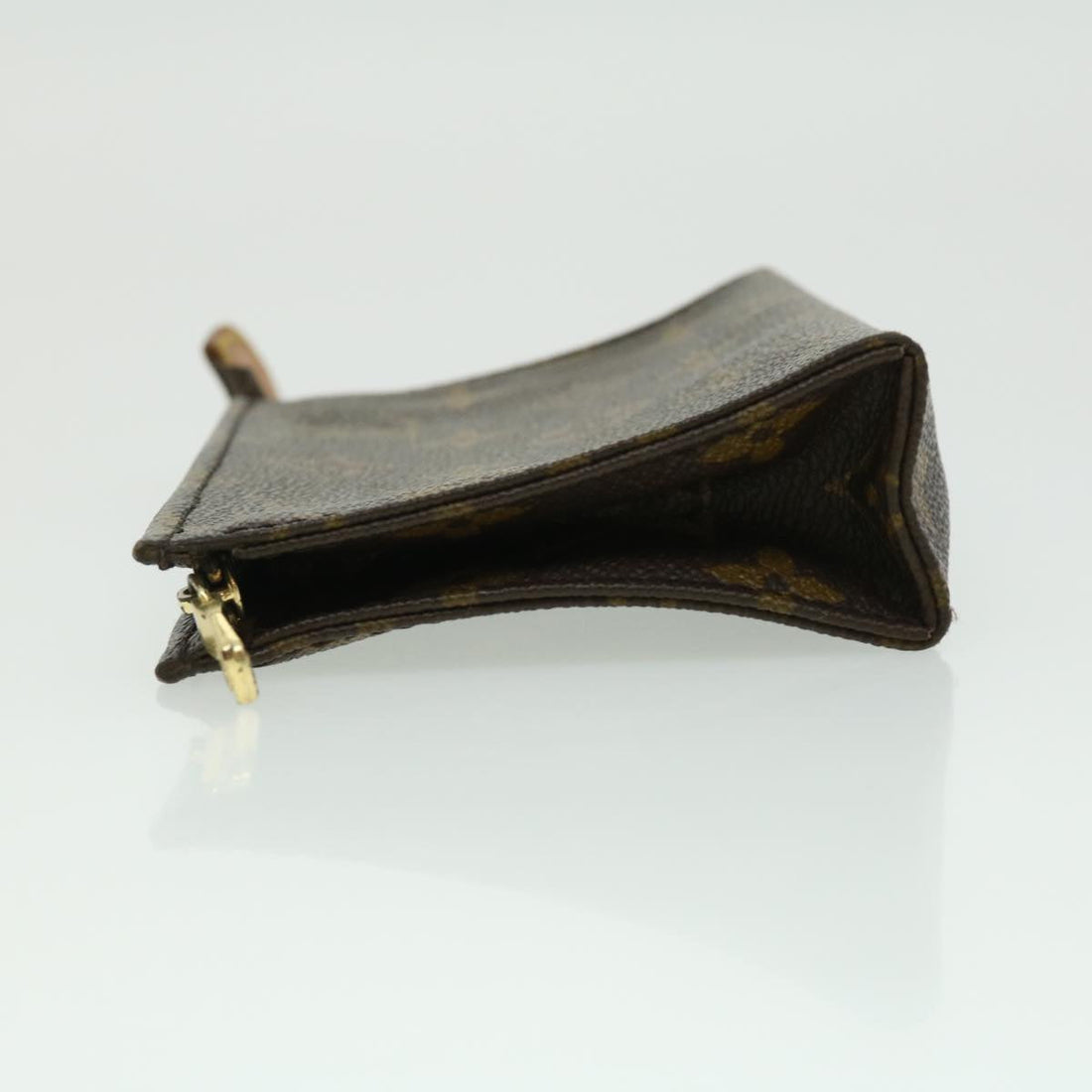 LOUIS VUITTON Monogram Poche Toilette 15 Pouch M47546 LV Auth ki2185