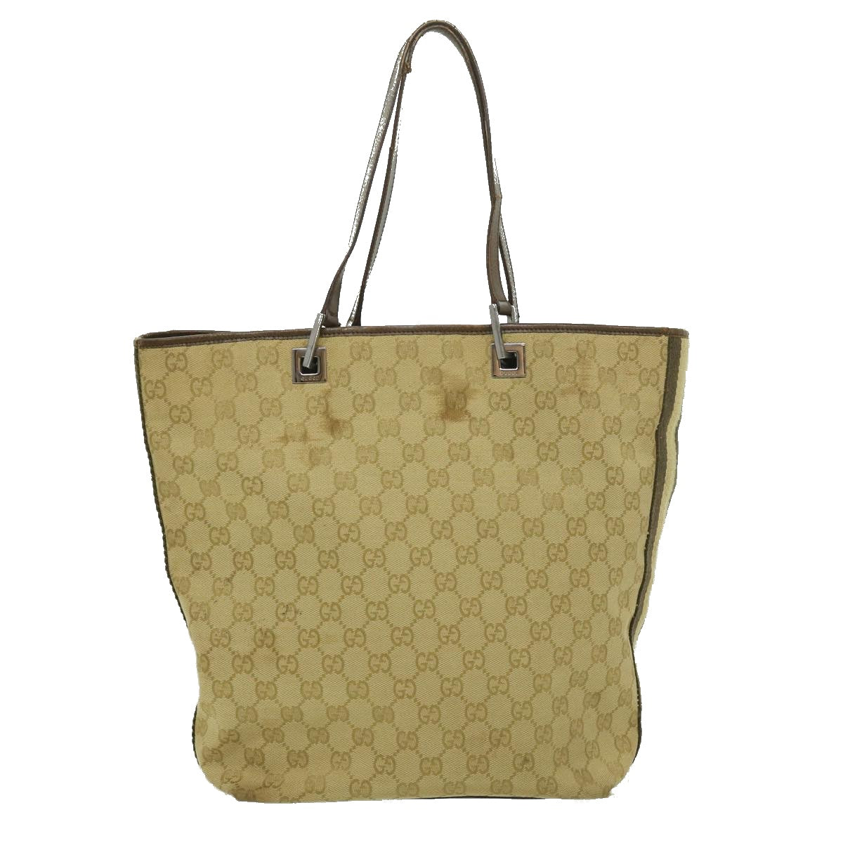 GUCCI GG Canvas Tote Bag Beige  ki2268