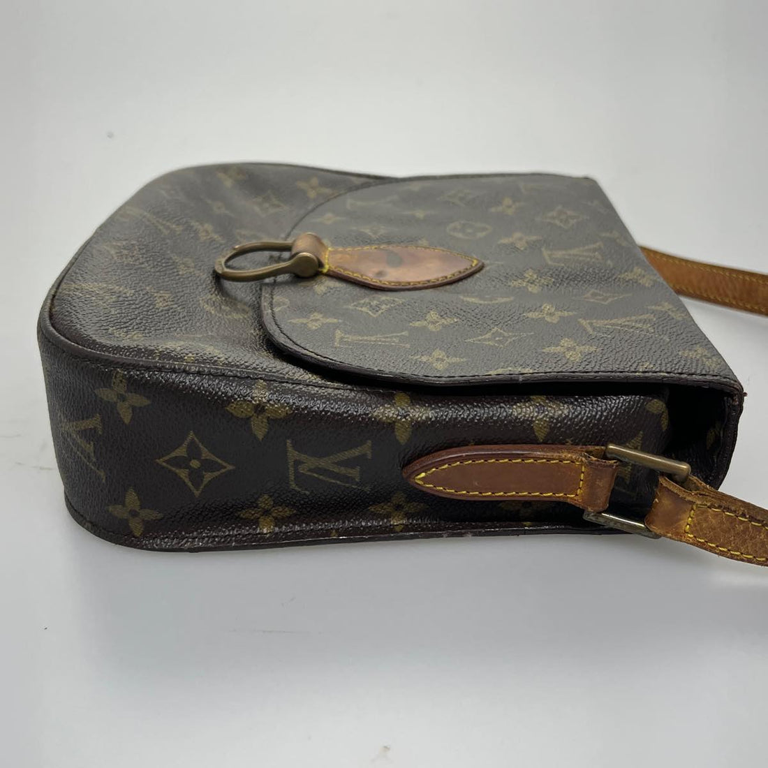 LOUIS VUITTON Monogram Saint Cloud GM Shoulder Bag M51242 LV Auth ki2327