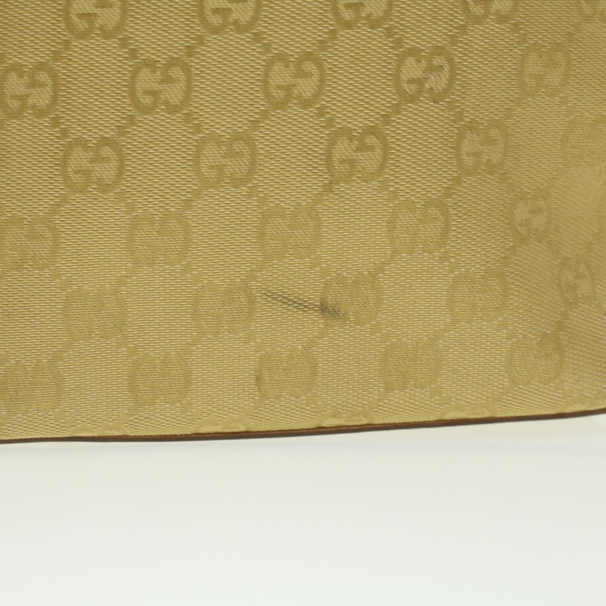 GUCCI GG Canvas Tote Bag Gold Tone 002.1099.001998  ki2751