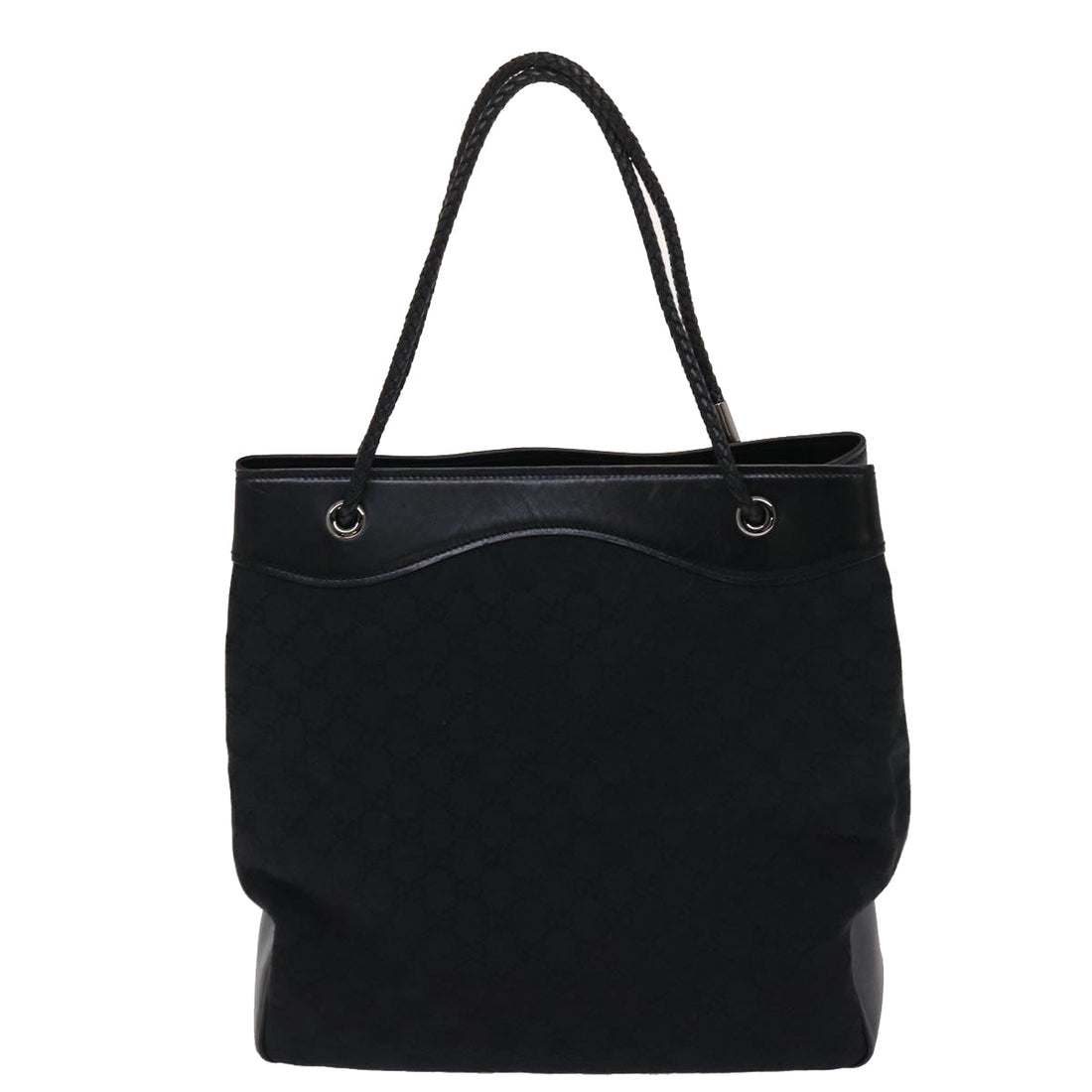 GUCCI GG Canvas Tote Bag Black 109141  ki3210