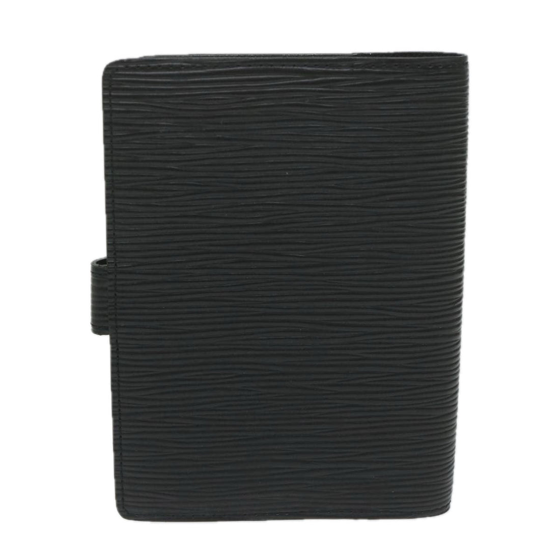 LOUIS VUITTON Epi Agenda PM Day Planner Cover Black R20052 LV Auth ki4021