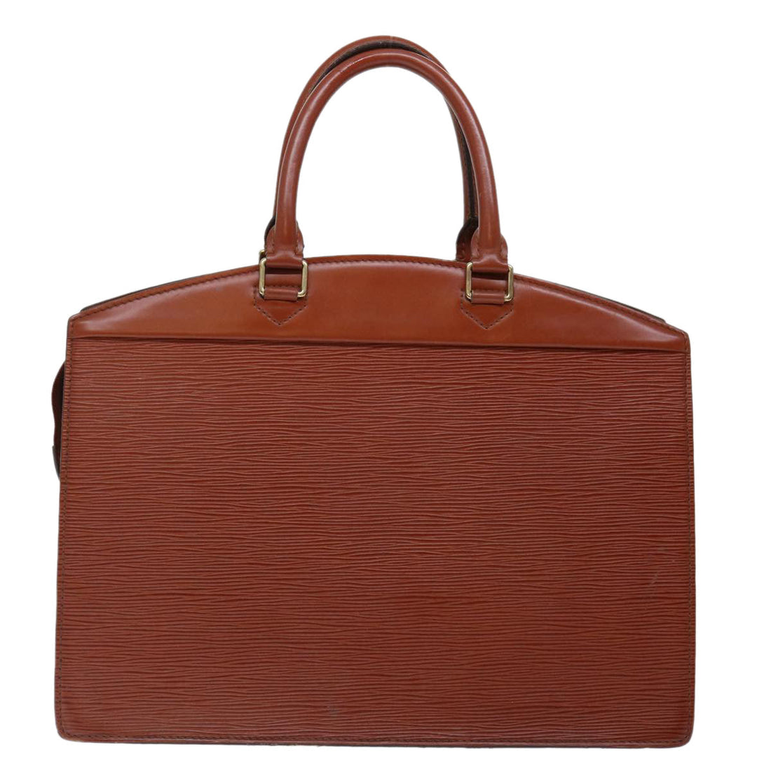 LOUIS VUITTON Epi Riviera Hand Bag Brown M48183 LV Auth ki4331