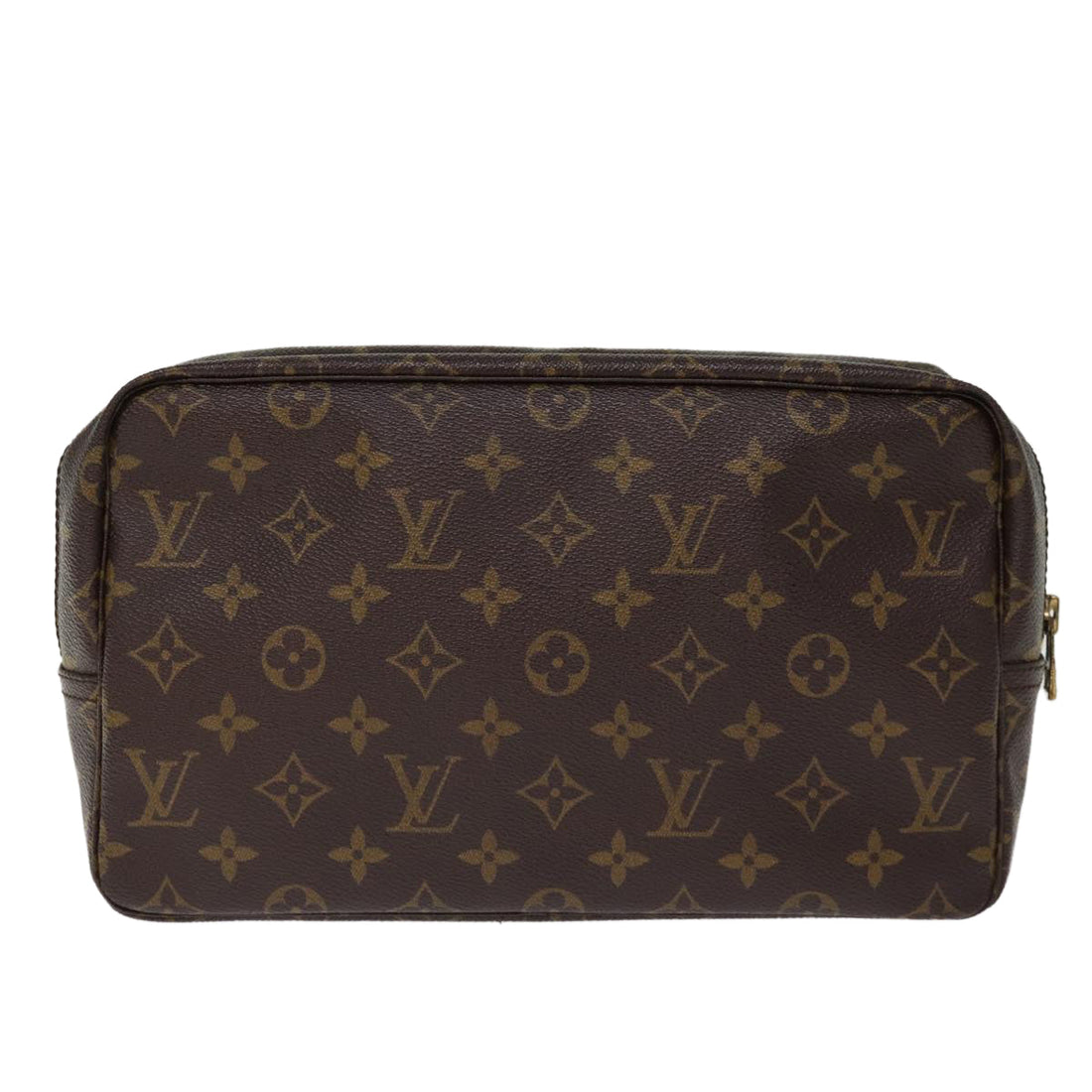 LOUIS VUITTON Monogram Trousse Toilette 28 Clutch Bag M47522 LV Auth ki4493