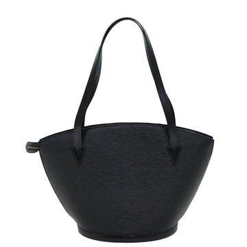 LOUIS VUITTON Epi Saint Jacques Shopping Shoulder Bag Black M52272 Auth ki4642