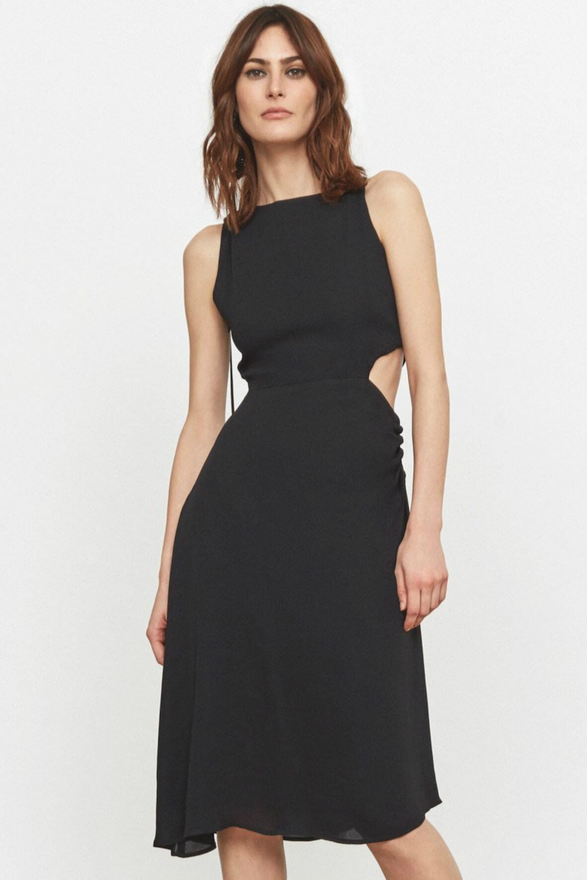 Flora Cutout Ruched Dress