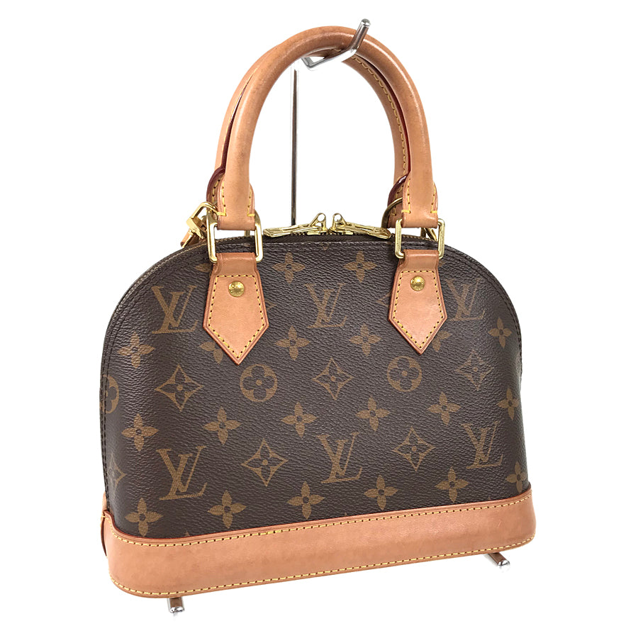 LOUIS VUITTON Monogram Alma BB M53152 Hand bag