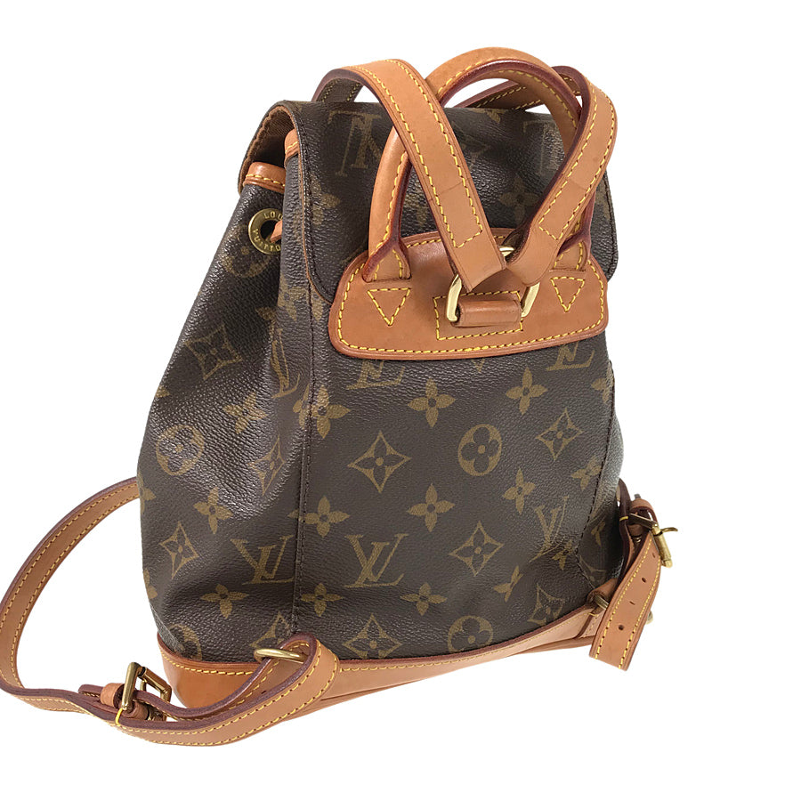 LOUIS VUITTON Monogram Mini Montsouris M51137 Backpack