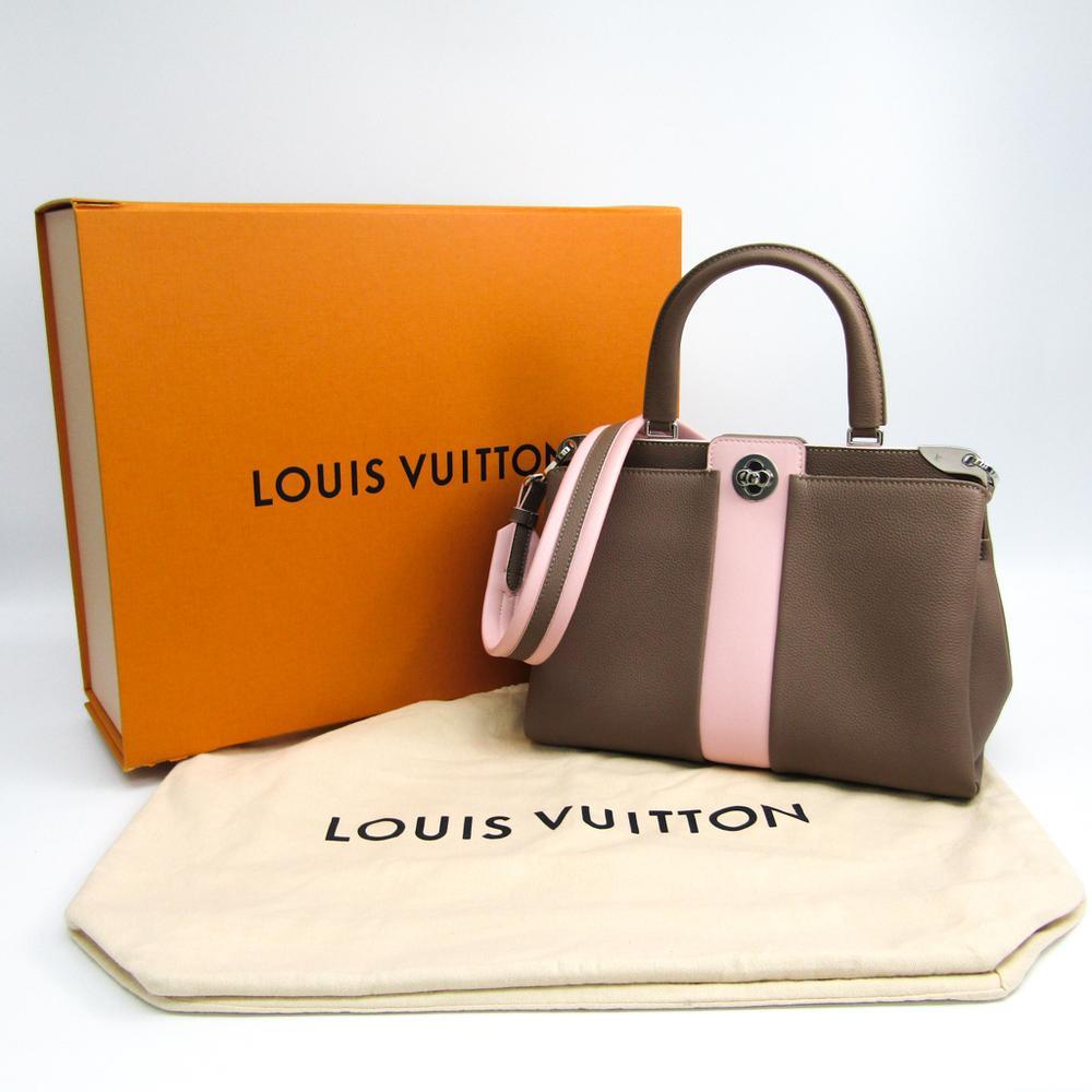 Louis Vuitton Astrid Veau Nuage Leather Taupe
