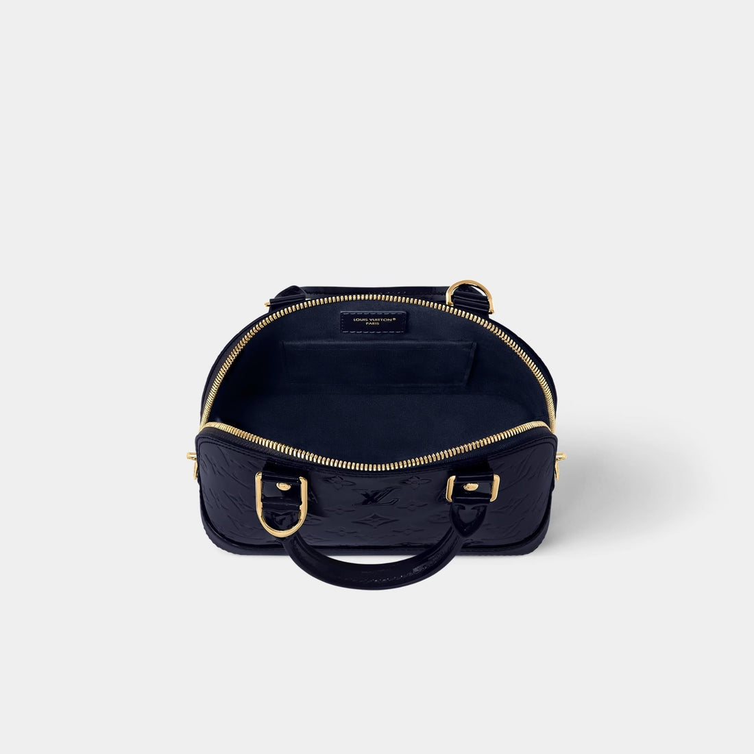 Alma BB Handbag Varnished Epi Cowhide Leather