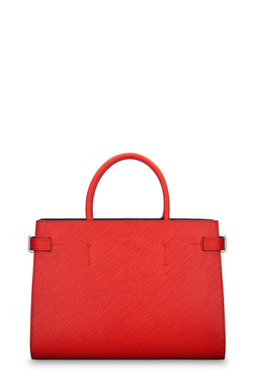 Epi Twist Tote Coquelicot