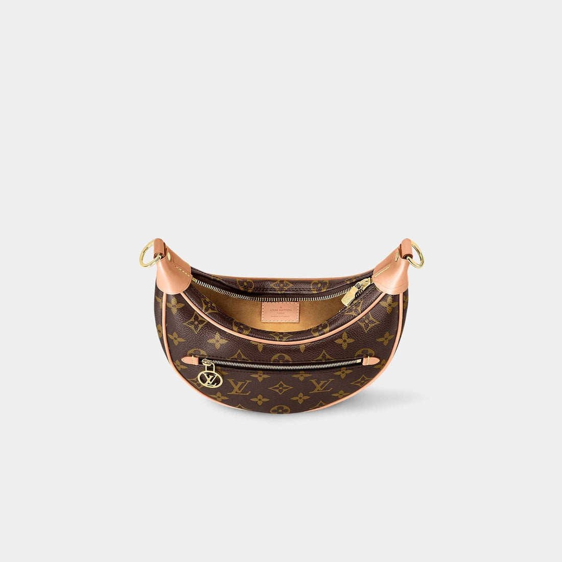 Loop Shoulder Bag Monogram Coated Canvas