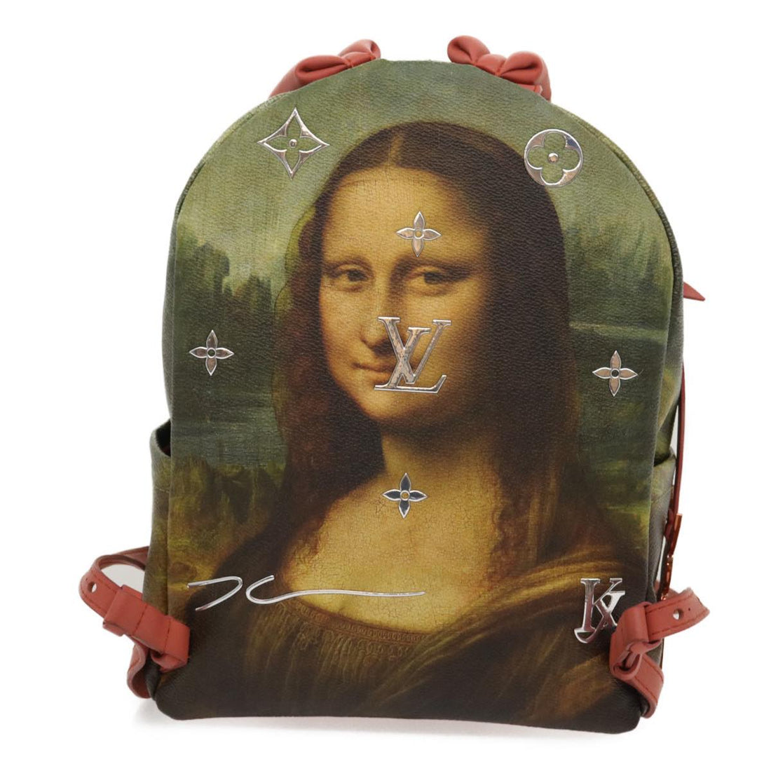 LOUIS VUITTON Masters Collection DaVinci PalmSprings Backpack M43375 Auth 67487S