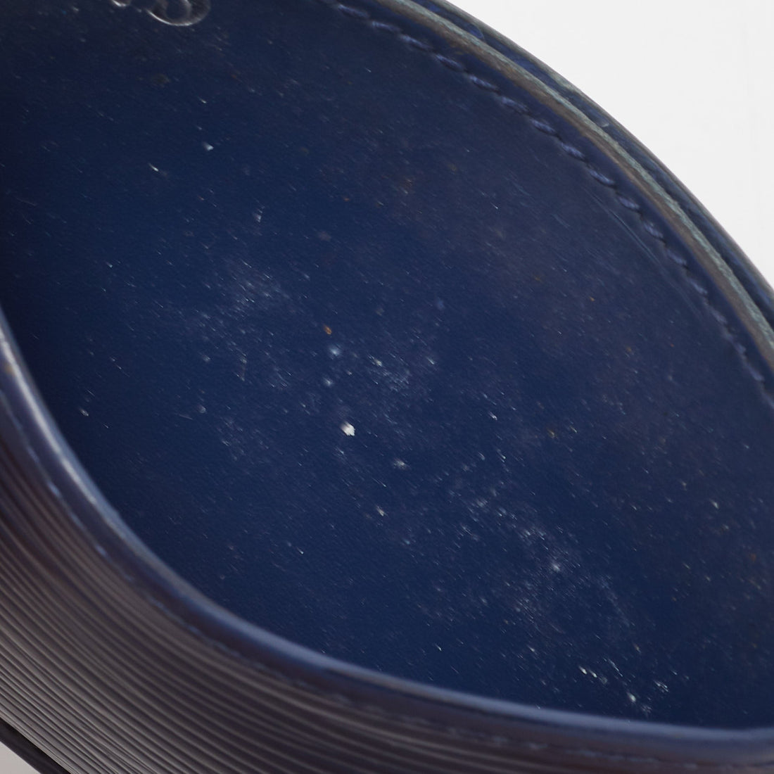 LOUIS VUITTON Indigo Epi Leather Card Holder