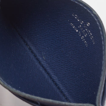 LOUIS VUITTON Indigo Epi Leather Card Holder