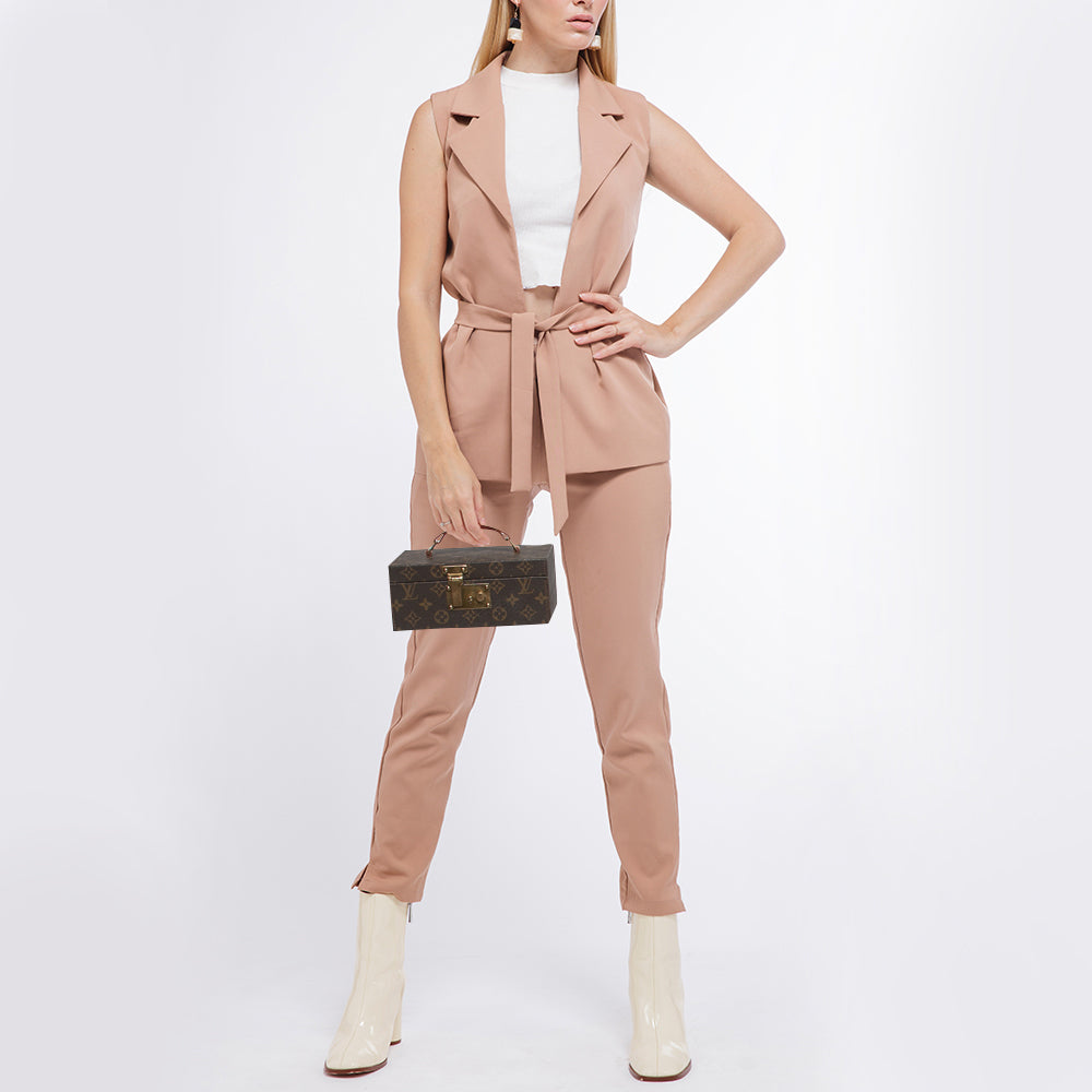 LOUIS VUITTON Monogram Canvas Boite A Tout Jewelry Case