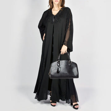 LOUIS VUITTON Black Electric Epi Leather Pont Neuf PM Bag