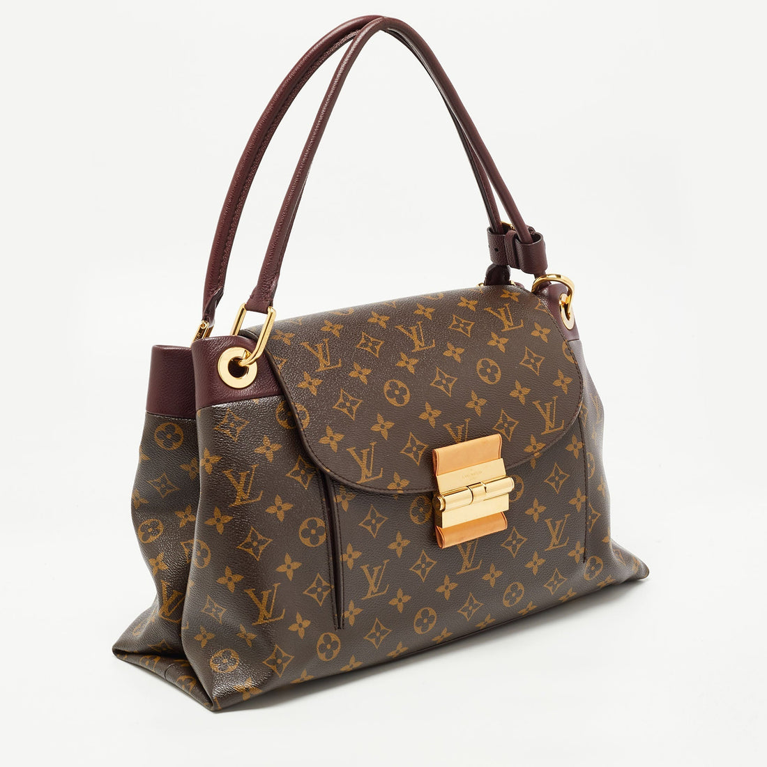LOUIS VUITTON Aurore Monogram Canvas Olympe Bag