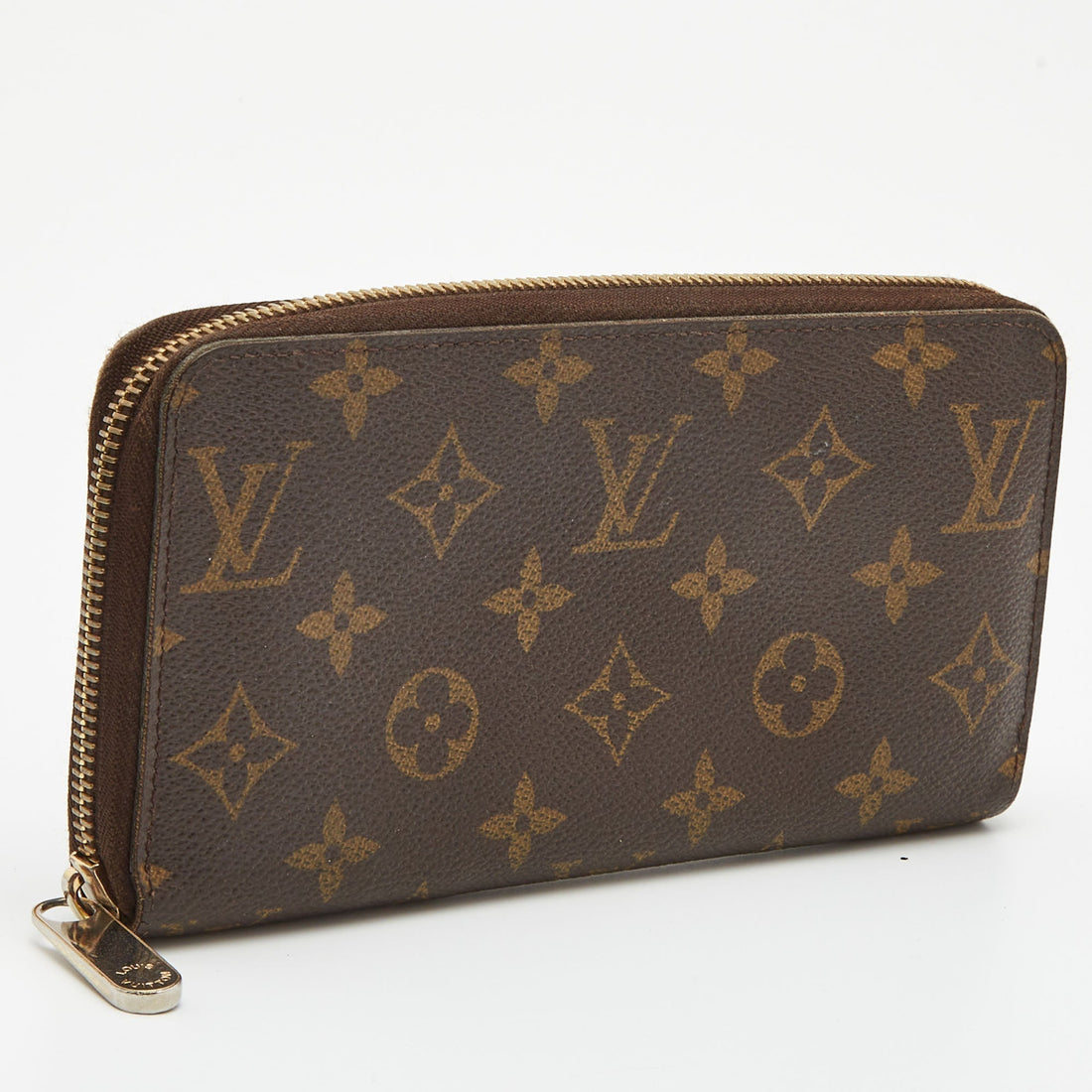 LOUIS VUITTON Monogram Canvas Zippy Wallet